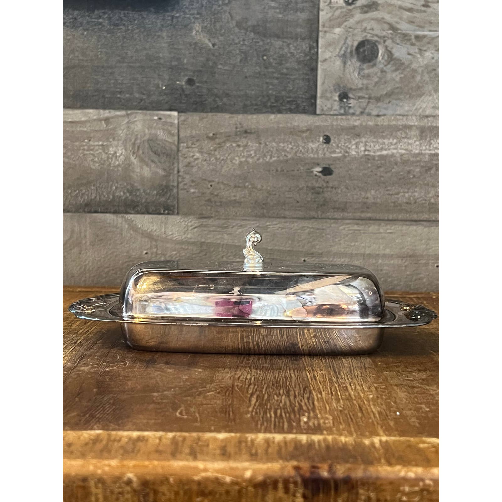 Vintage WM A Rogers silver plated lidded butter dish – THE ANTIQUE