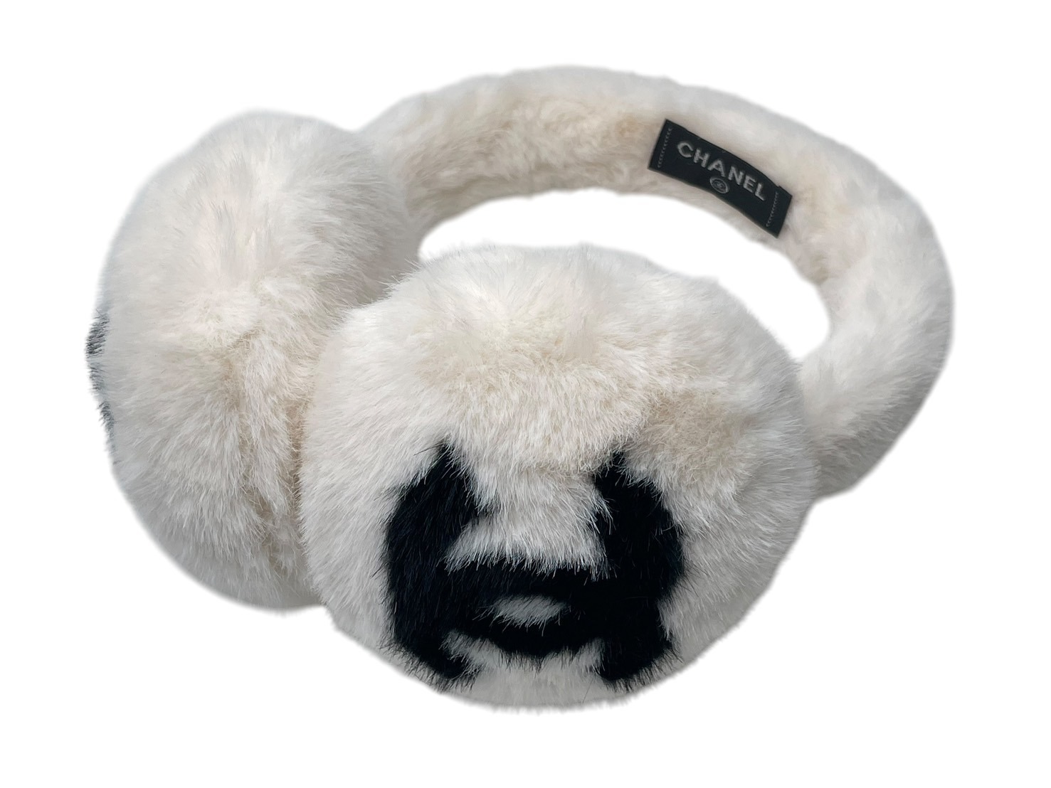 楽天市場】極美品 CHANEL シャネル イヤーマフ イヤーマフラー ココ