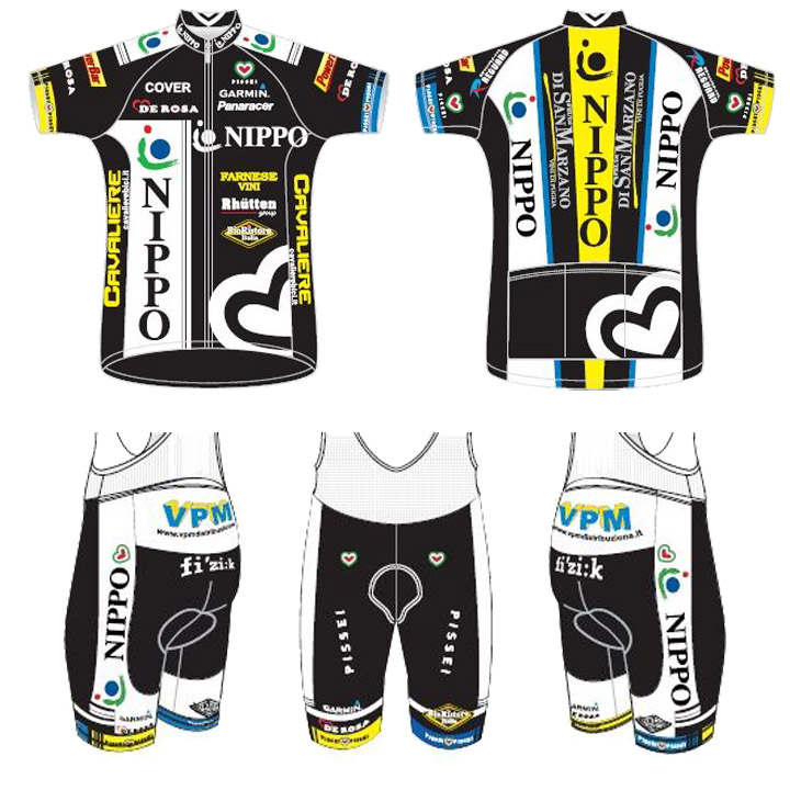 PISSEI チームNIPPOレプリカジャージ - 新製品情報2012 | cyclowired