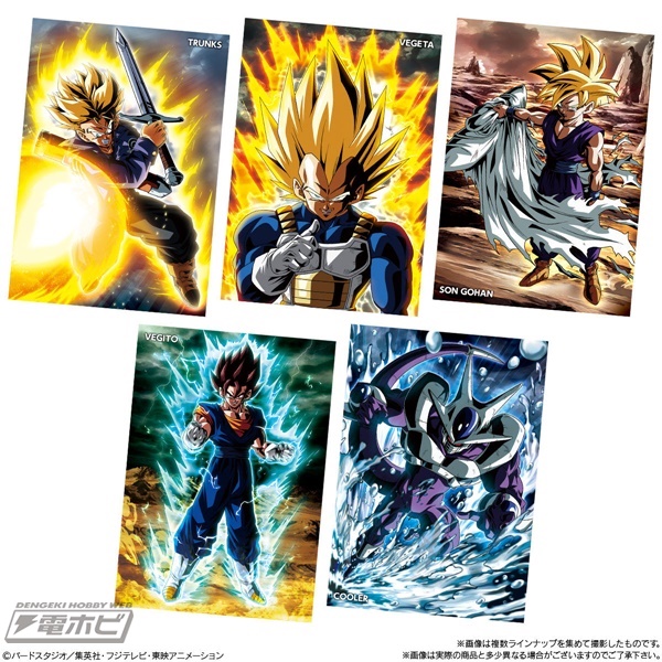 ドラゴンボール』ポストアートウエハースの第3弾が登場！大迫力の