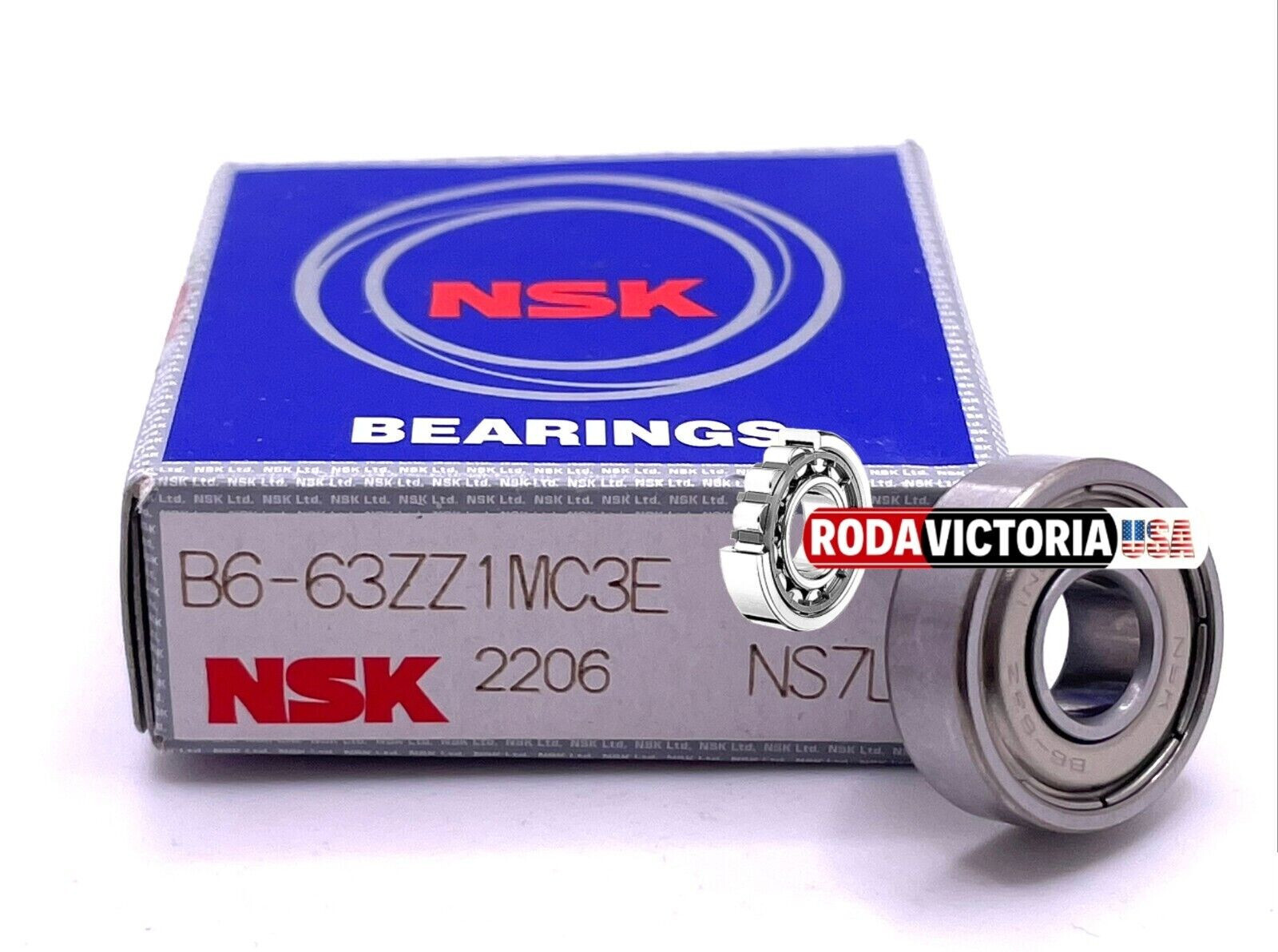NSK B6-63 ZZ Deep Goove Ball Bearing, Metal Shielded 6x16x5 mm | eBay