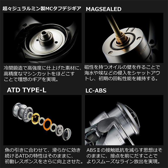 DAIWA（ダイワ） 22 イグジスト LT2500S-XH (2022年モデル) スピニング