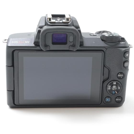 キヤノン Canon EOS Kiss M2 標準ズームレンズキット ブラック