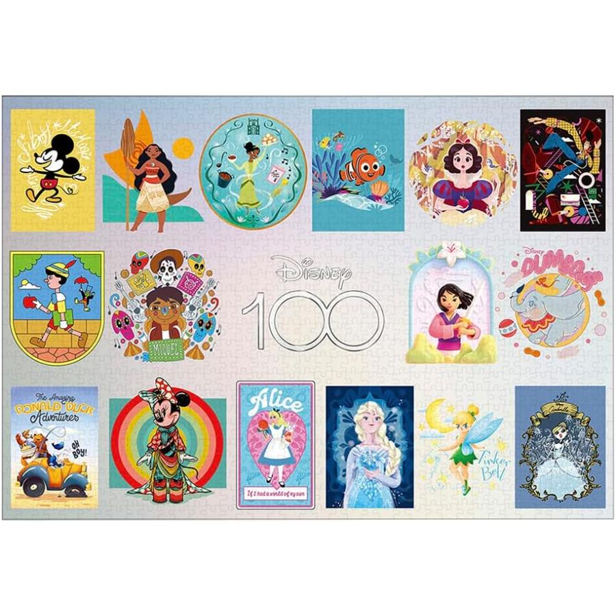 ジグソーパズル 1000ピース ディズニー Disney100:Global Artist