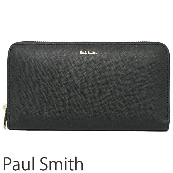 Paul Smith（ポール・スミス） 財布 長財布 ラウンドファスナー