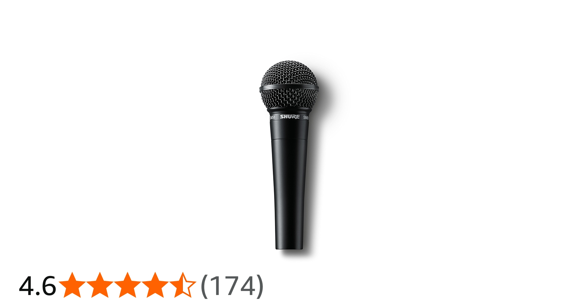 Amazon | SHURE シュア SM58-BLK スペシャル・ブラック・エディション