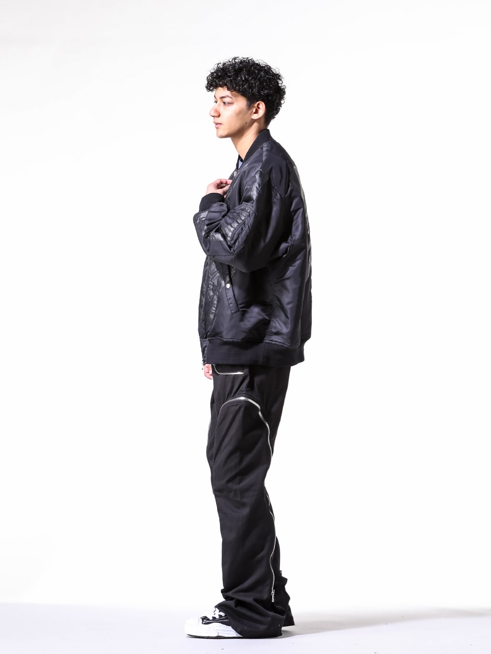 TAKAHIROMIYASHITATheSoloist 2024-25AW ボーンパッチMA-1ジャケット