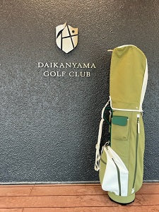 送料無料】代官山ゴルフ倶楽部オリジナル ビッグポケット帆布キャディ