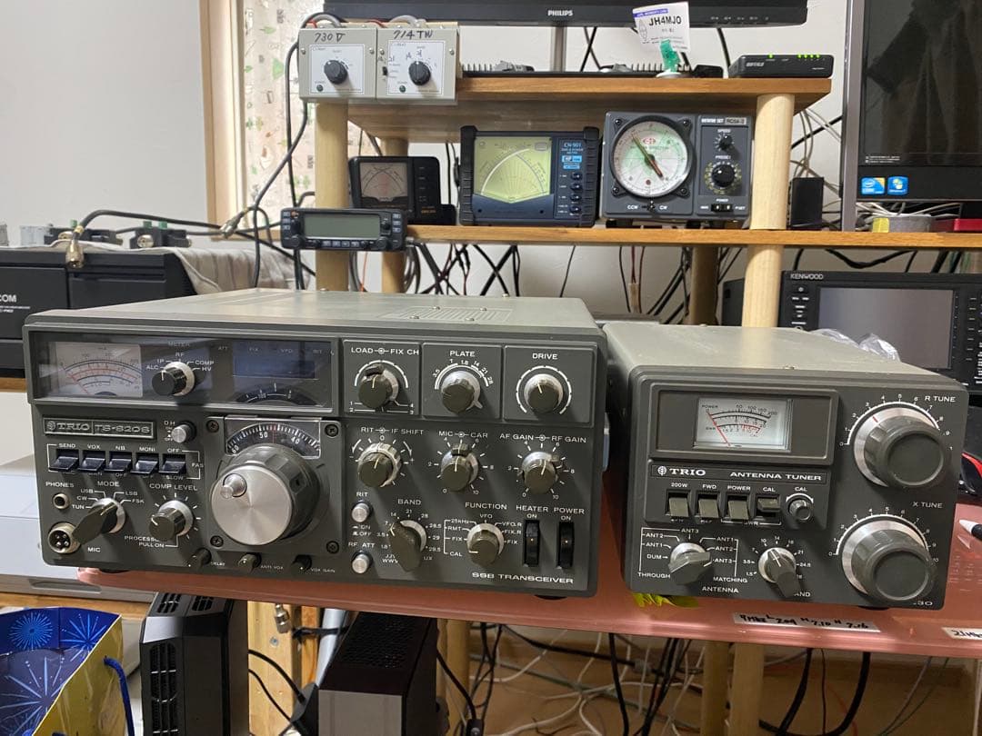 トリオTS-820S HFオールモードトランシーバー100W機 Trio (Kenwood) TS-820S : Restoration Projects : NoobowSystems Lab.