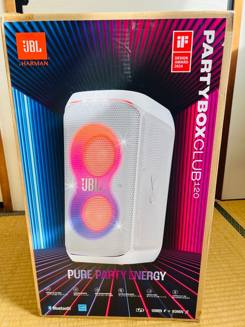 スピーカー・ウーファー JBL PARTYBOX CLUB 120 JBL PartyBox Club 120 | ポータブルパーティースピーカー