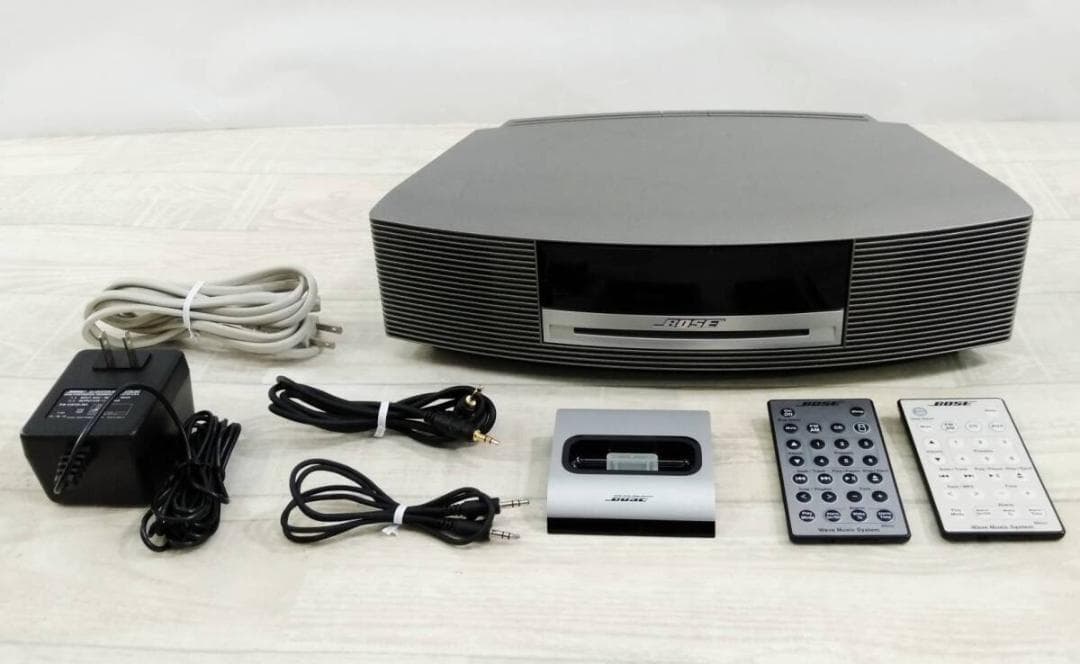 ジャンク BOSE CDデッキ Wavemusicsystem 1 AWRCCB Bose Wave Music System AM/FM Radio and CD Player AWRCC1 *FULLY