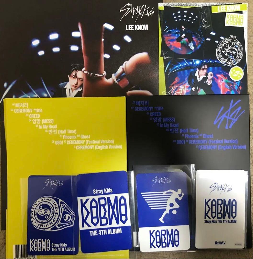 straykids リノ Leeknow KARMA セット オフイベトレカ付き - メルカリ