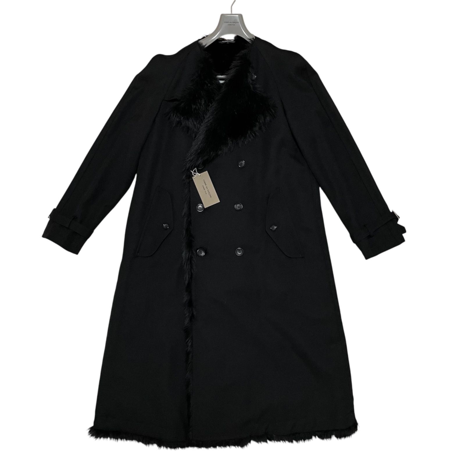 定価207,900円 COMME des GARÇONS HOMME PLUS フェイクファーコート