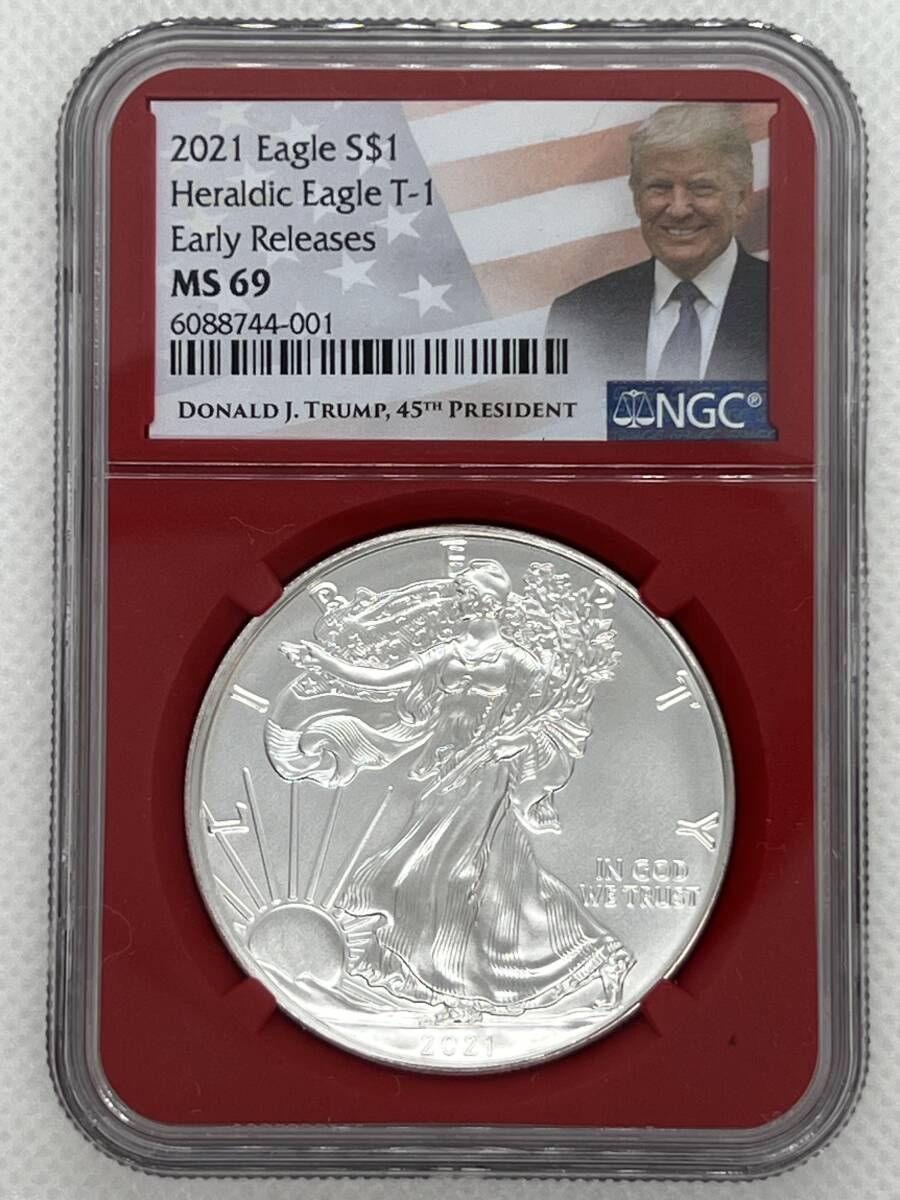 Yahoo!オークション -「イーグル 銀貨 ms69」の落札相場・落札価格