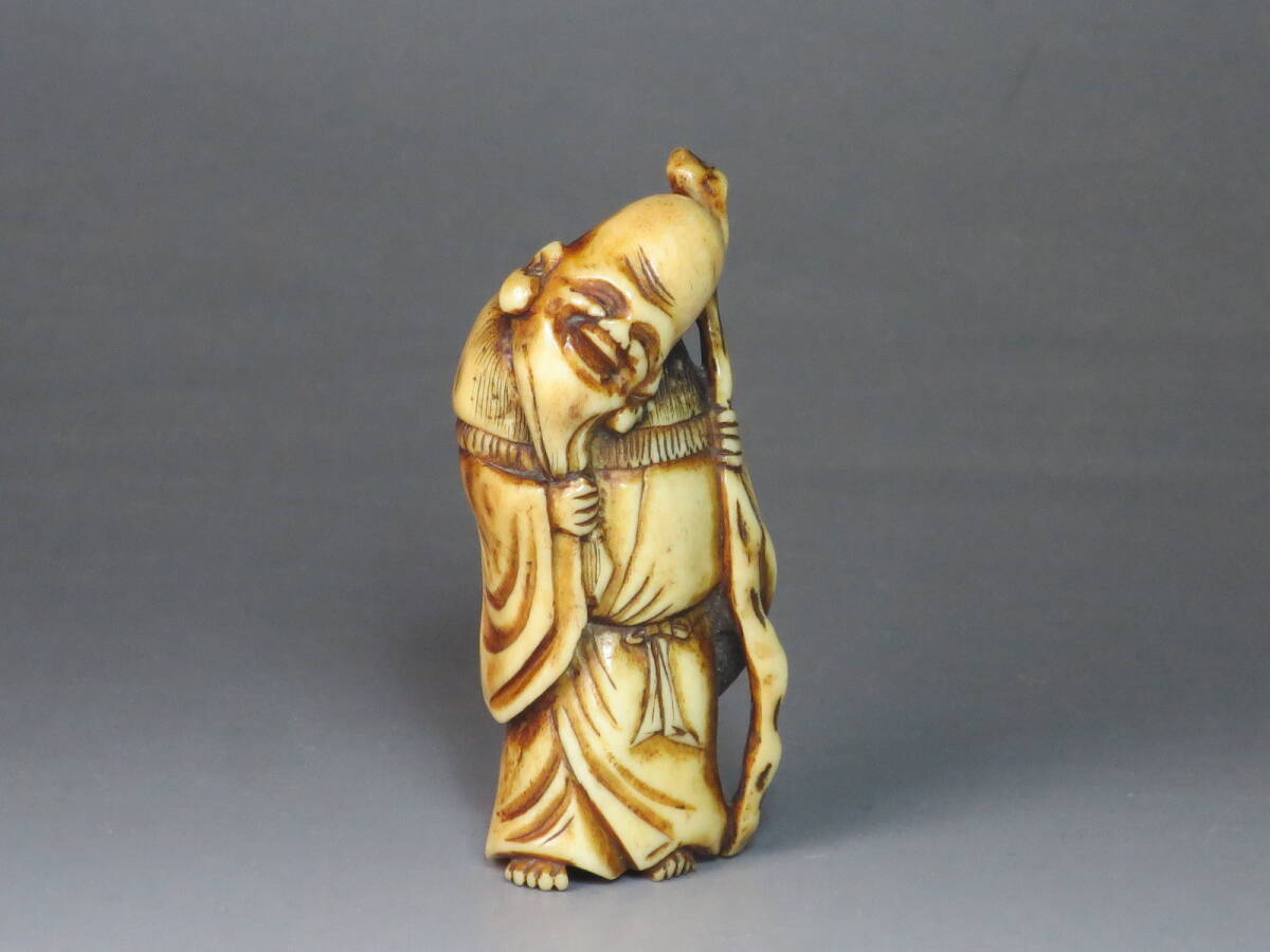 Yahoo!オークション -「寿老人」(根付) (東洋彫刻)の落札相場・落札価格