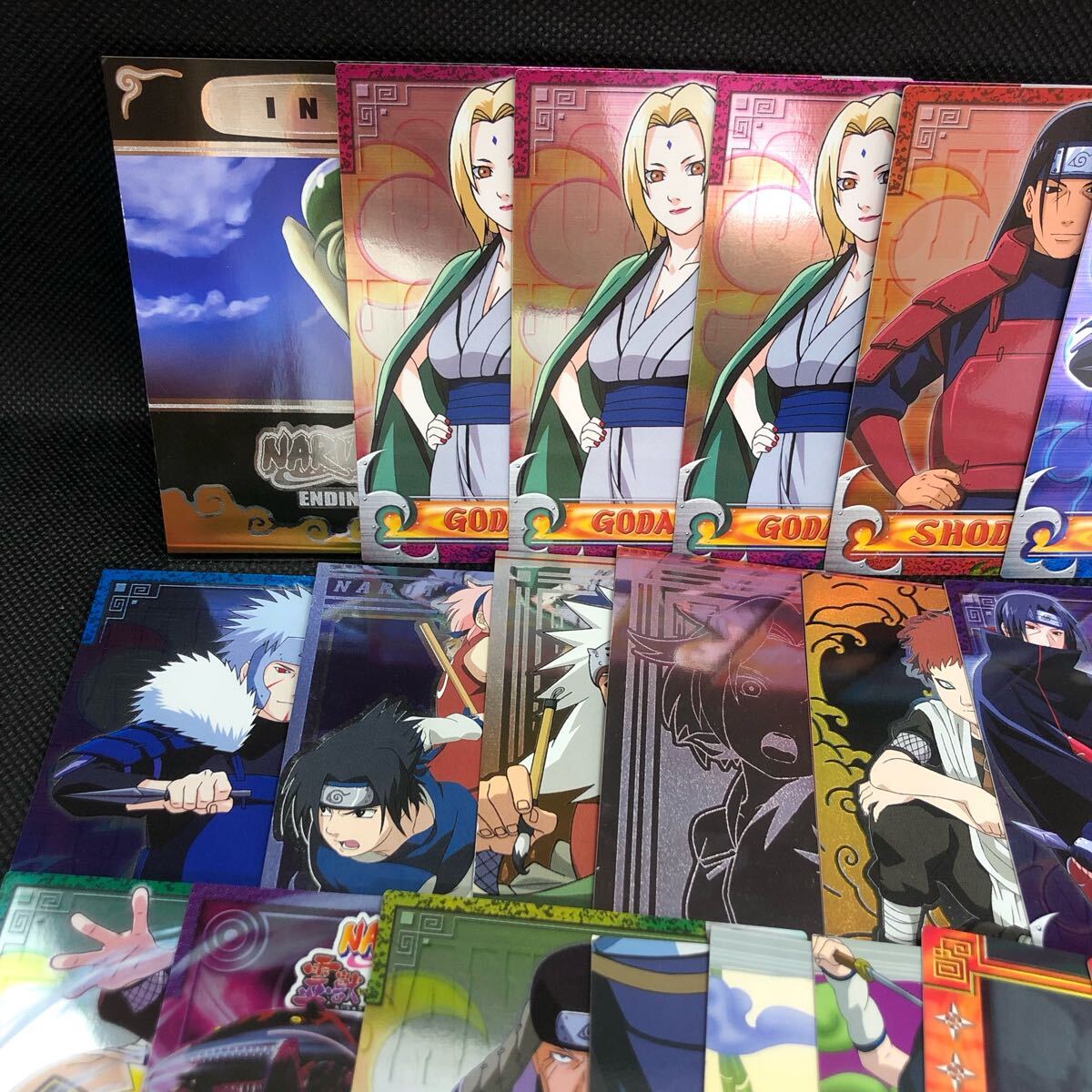ナルト NARUTO エッチングカード カードダス その他カード 45枚セット