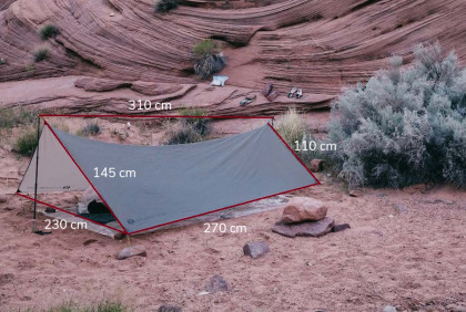 Gossamer Gear Twinn Tarp | Pod 7 kilo