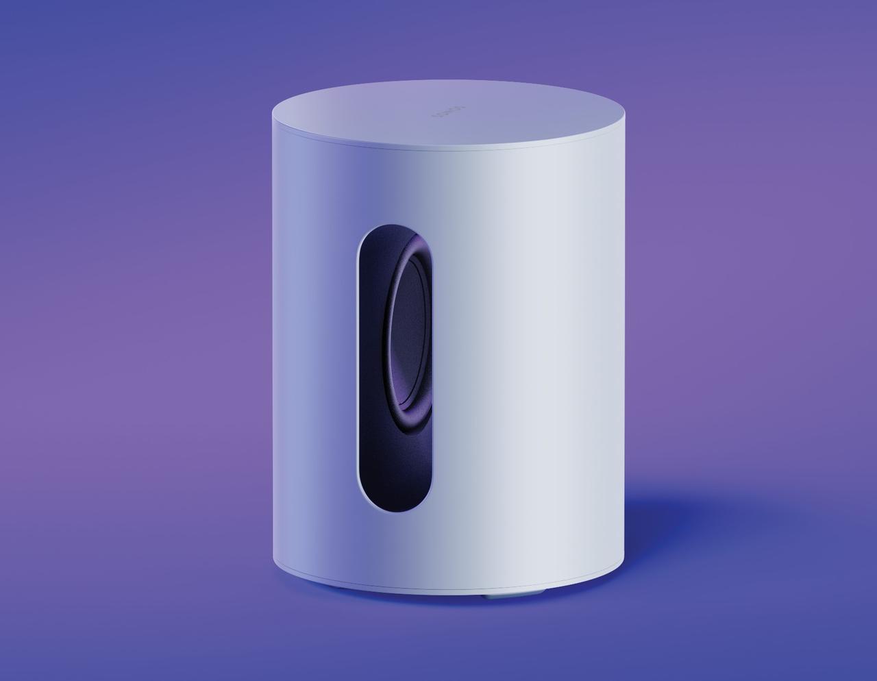 インテリアにもなるオシャレなサブウーファー「Sonos Sub Mini