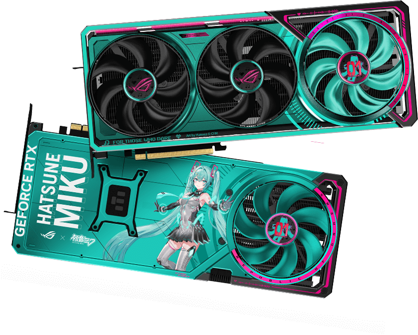 ROG Astral GeForce RTX™ 5080 16GB GDDR7 OC HATSUNE MIKU EDITION